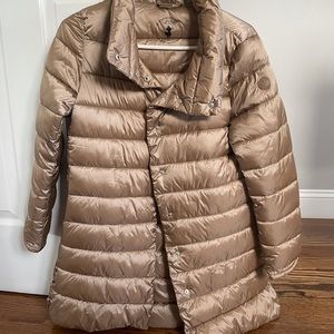 Beige padded jacket